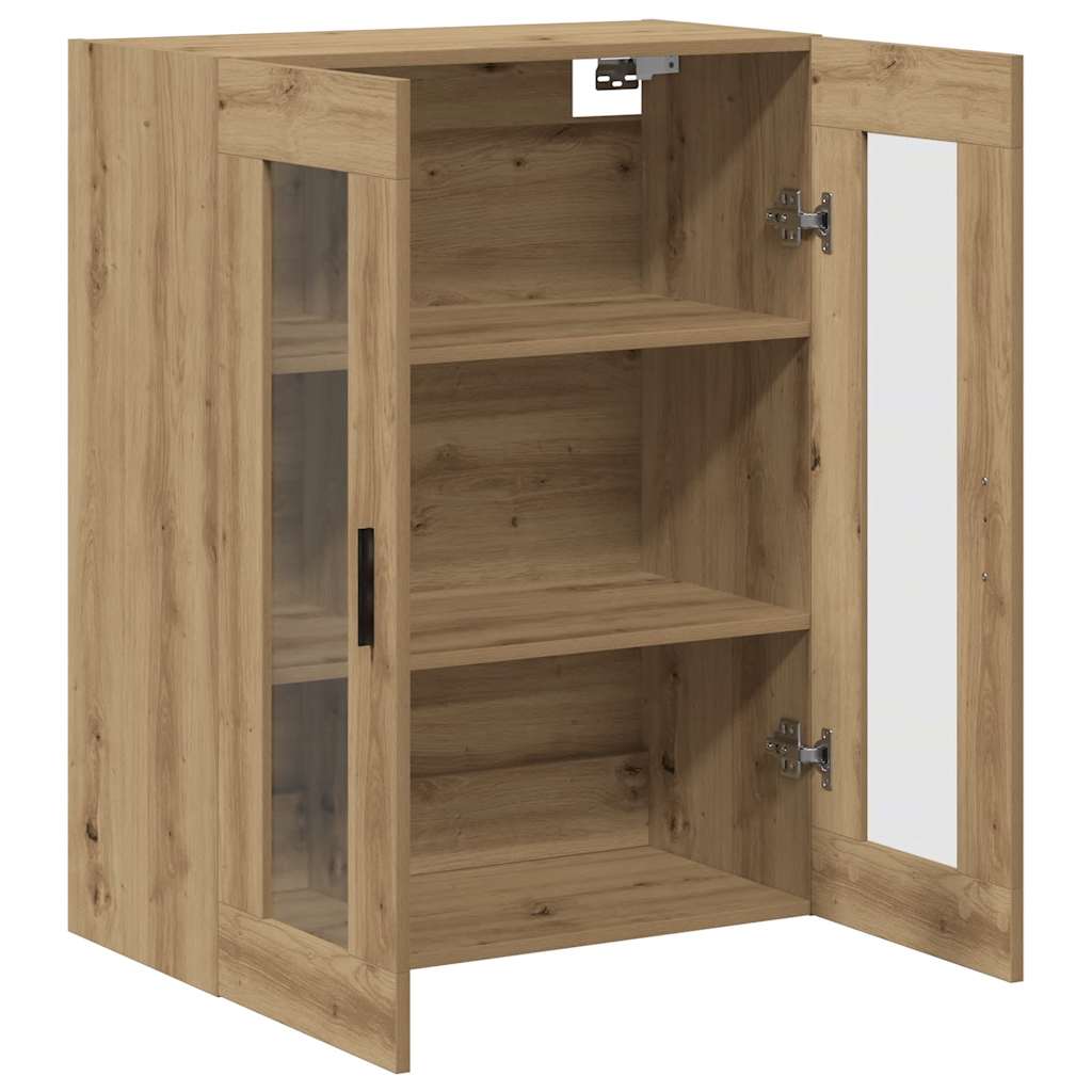 Wall Mounted Cabinet Artisan Oak 69.5x34x90 cm