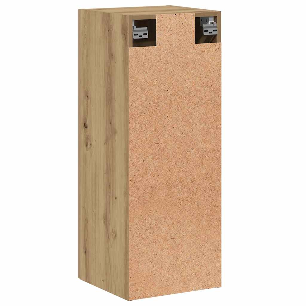 Wall Mounted Cabinet Artisian Oak 34.5x34x90 cm Engineered Wood