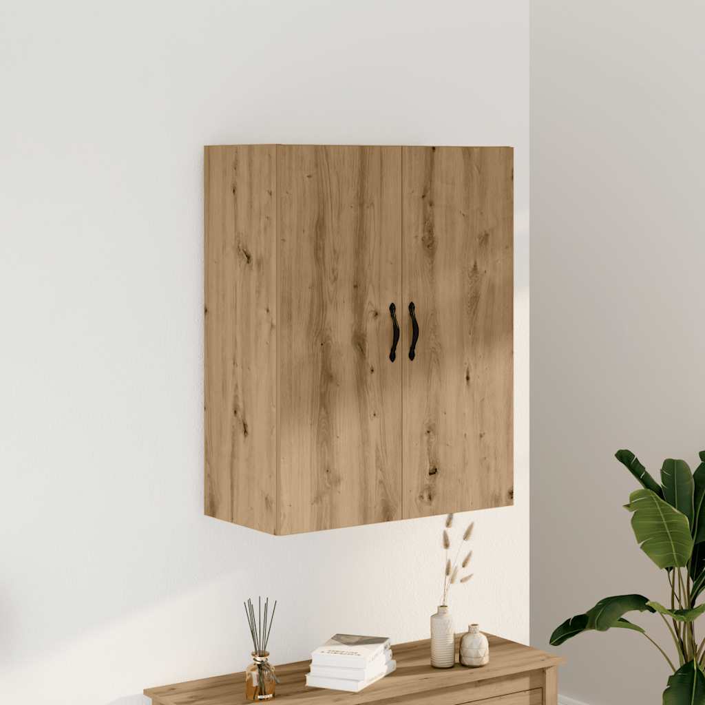 Wall Mounted Cabinet Artisan Oak 69.5x34x90 cm Engineered Wood