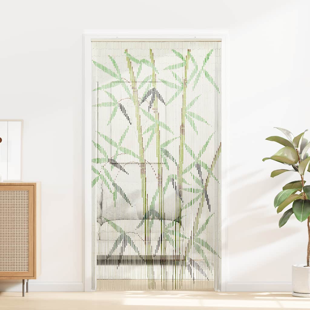 Insect Door Curtain Bamboo Print 100x220 cm Bamboo