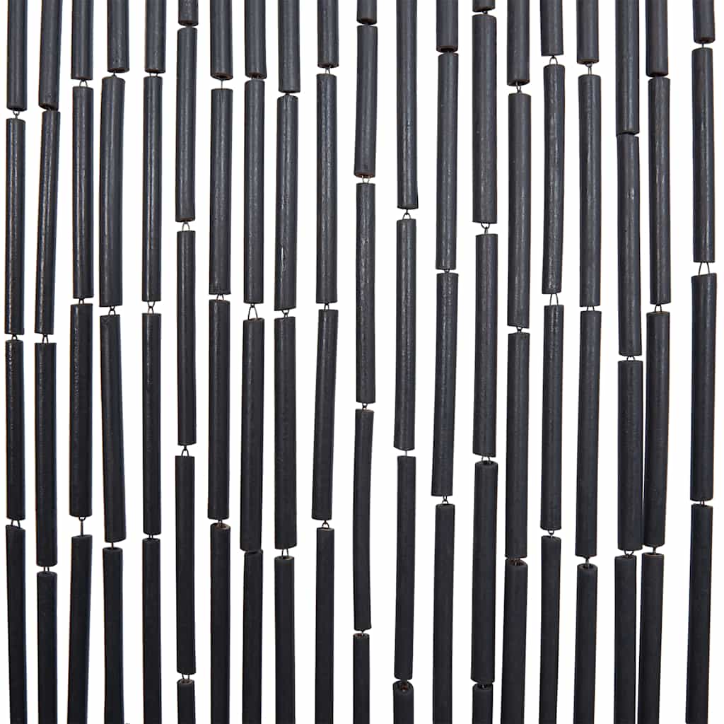 Insect Door Curtain Dark Grey 56x185 cm Bamboo