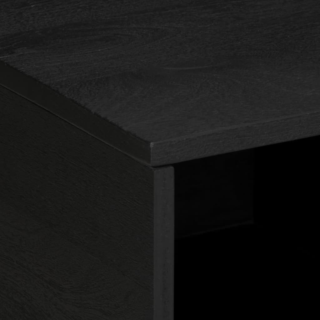 Coffee Table Black 80x50x40 cm Engineered Wood