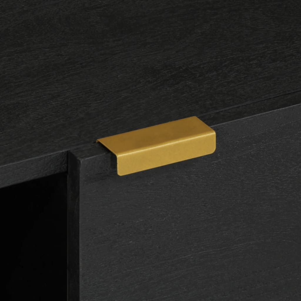 Coffee Table Black 80x50x40 cm Engineered Wood