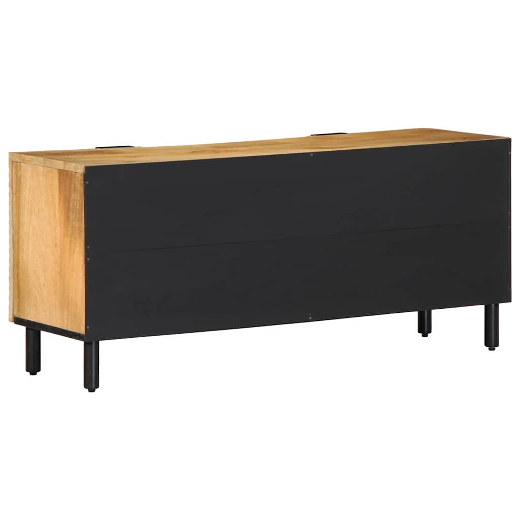 TV Cabinet Brown 105x33x46 cm Solid Wood Mango