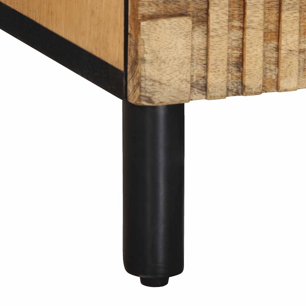 TV Cabinet Brown 70x33x46 cm Solid Wood Mango