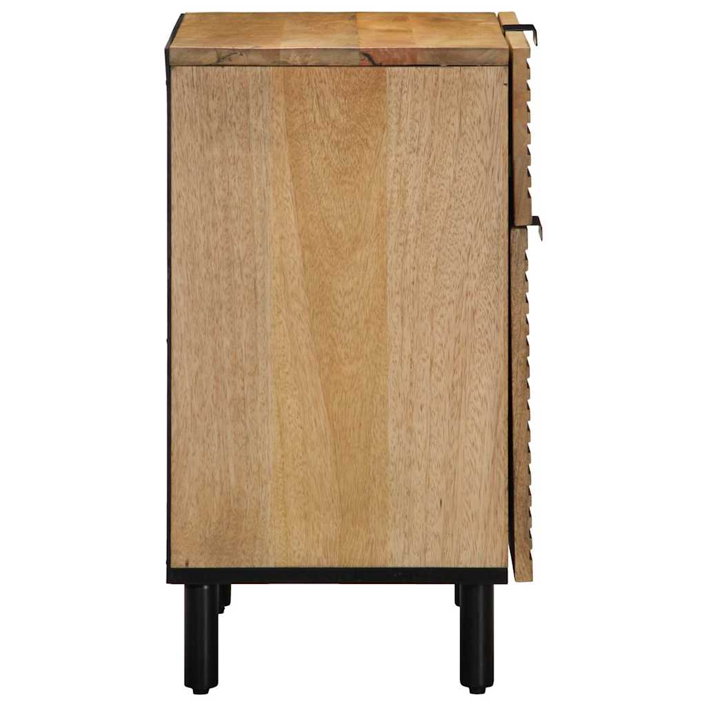 Bedside Cabinet Brown 50x33x60 cm Solid Wood Mango