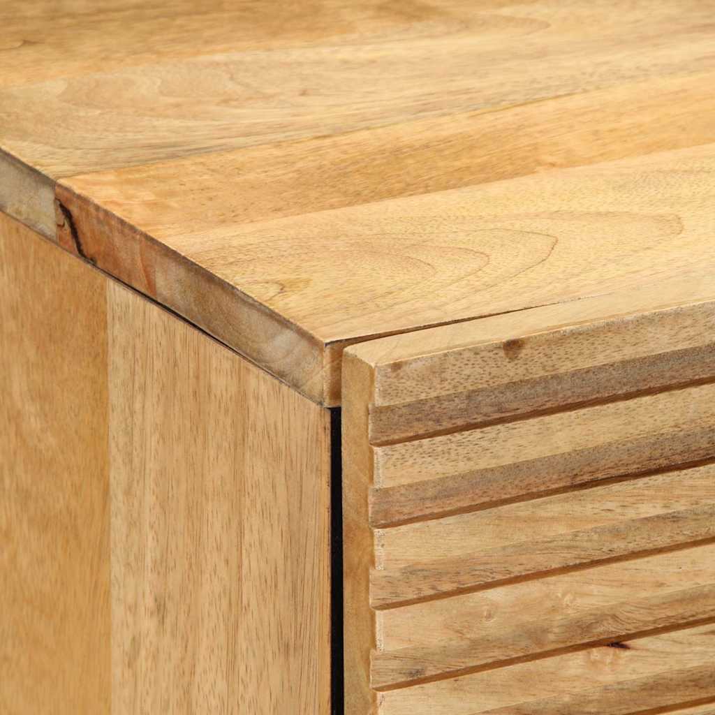 Bedside Cabinet Brown 50x33x60 cm Solid Wood Mango