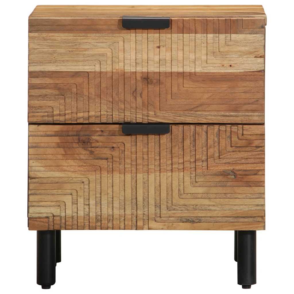 Bedside Cabinet 40x33x46 cm Solid Wood Acacia