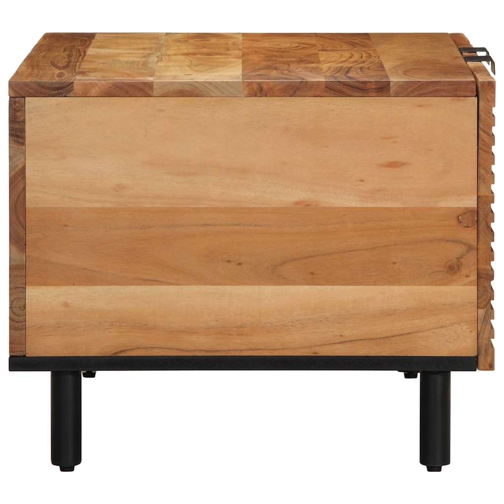 Coffee Table 80x50x40 cm Solid Wood Acacia