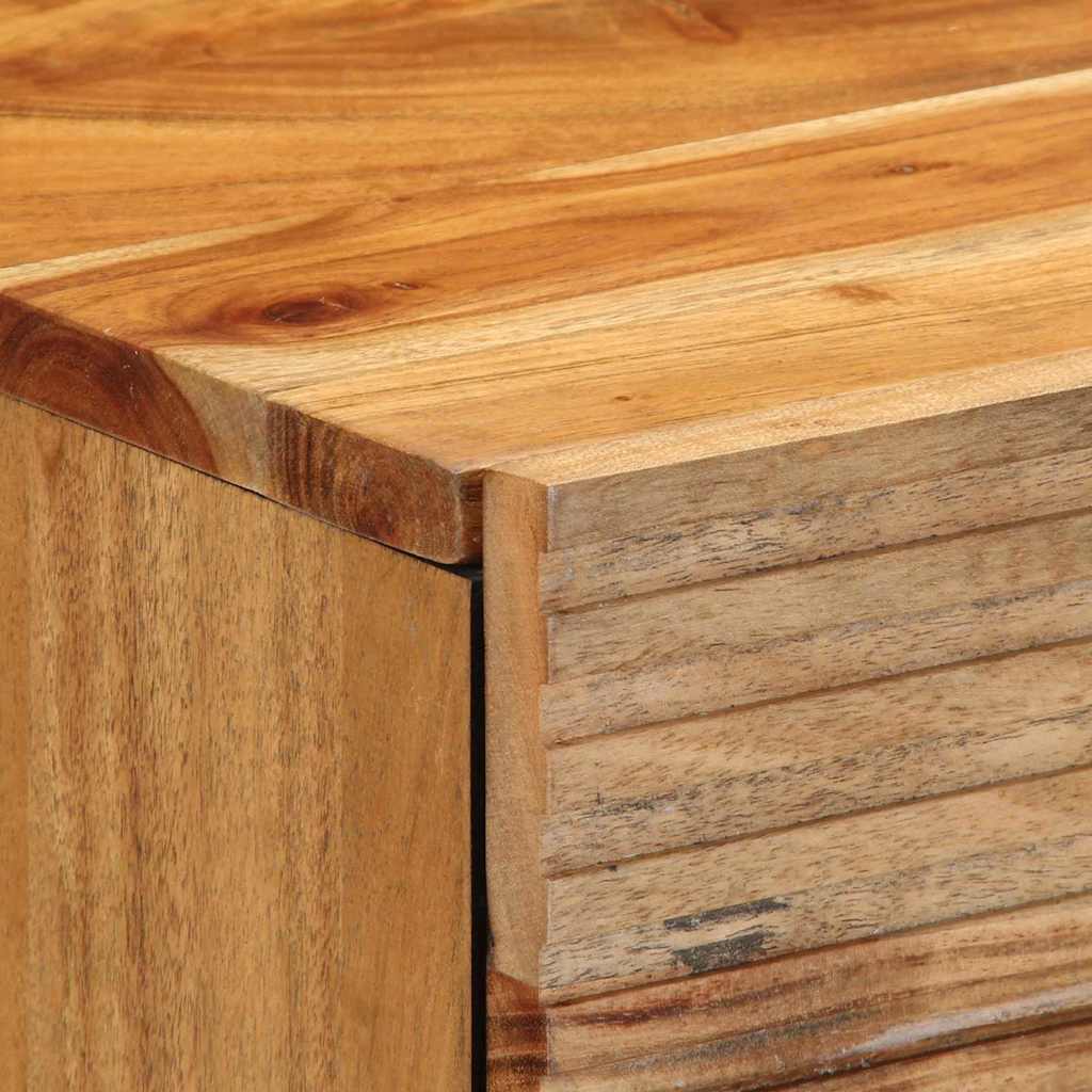 Bedside Cabinet Brown 50 x 33 x 60 cm Solid acacia wood