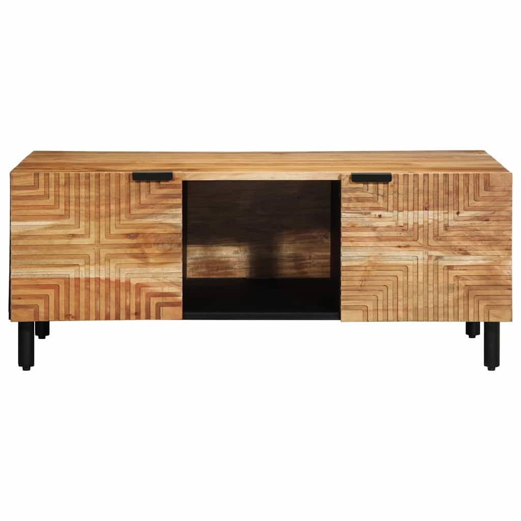 Coffee Table Brown 100 x 54 x 40 cm Solid acacia wood