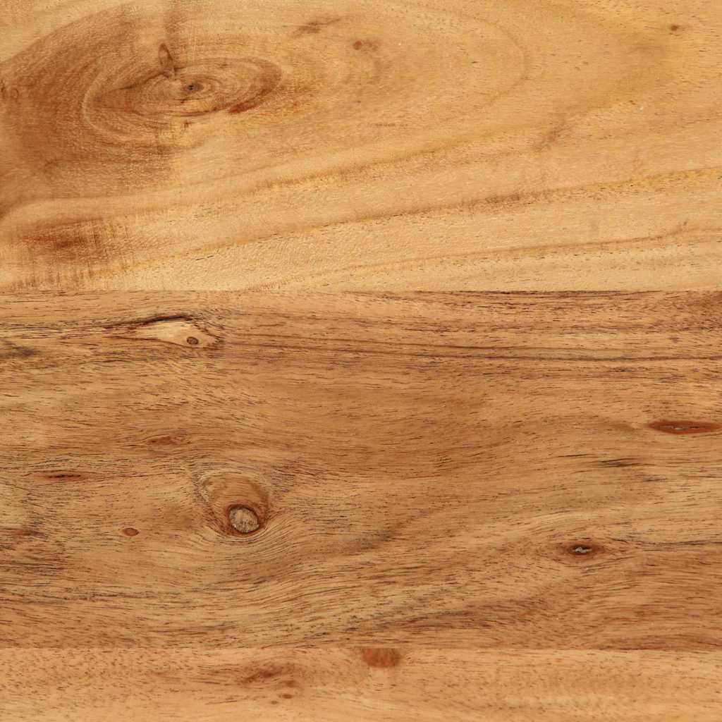 Sideboard with Shelf Brown 90 x 33 x 75 cm Solid Acacia wood