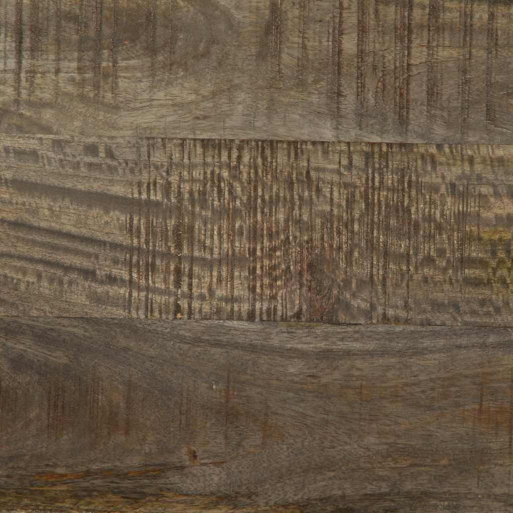 TV Cabinet Black 100x33x46 cm Solid Wood Mango