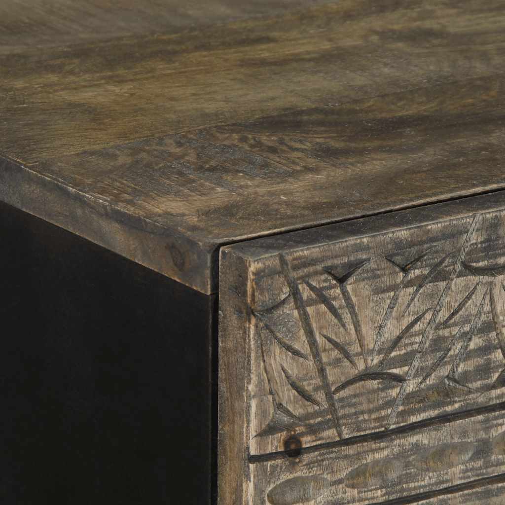 Highboard 60x33x100 cm Solid Wood Mango