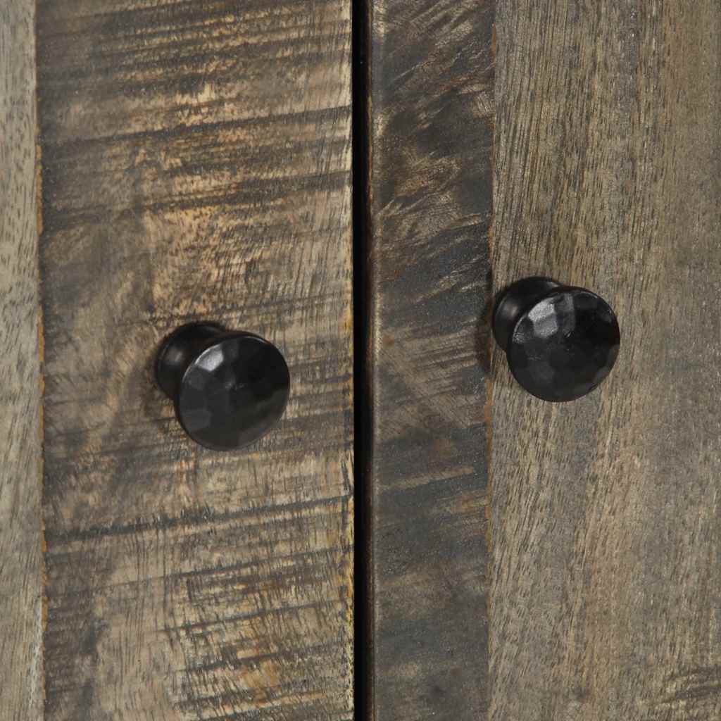 Highboard 60x33x100 cm Solid Wood Mango