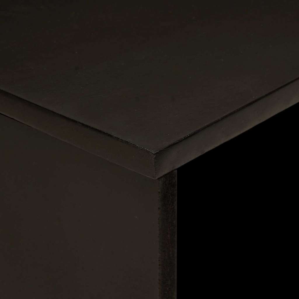 Coffee Table Black and Gold 80 x 50 x 40 cm