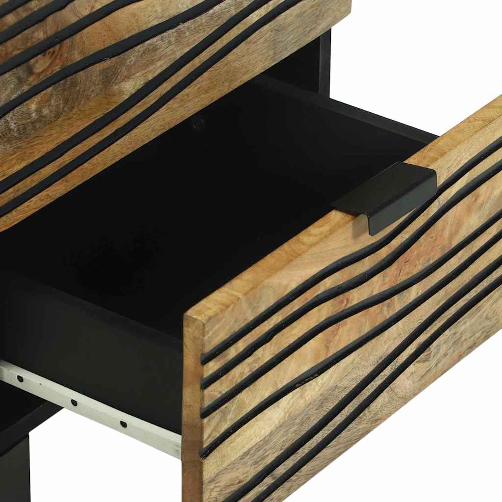 Bedside Cabinet Brown 40 x 33 x 46 cm Solid mango wood