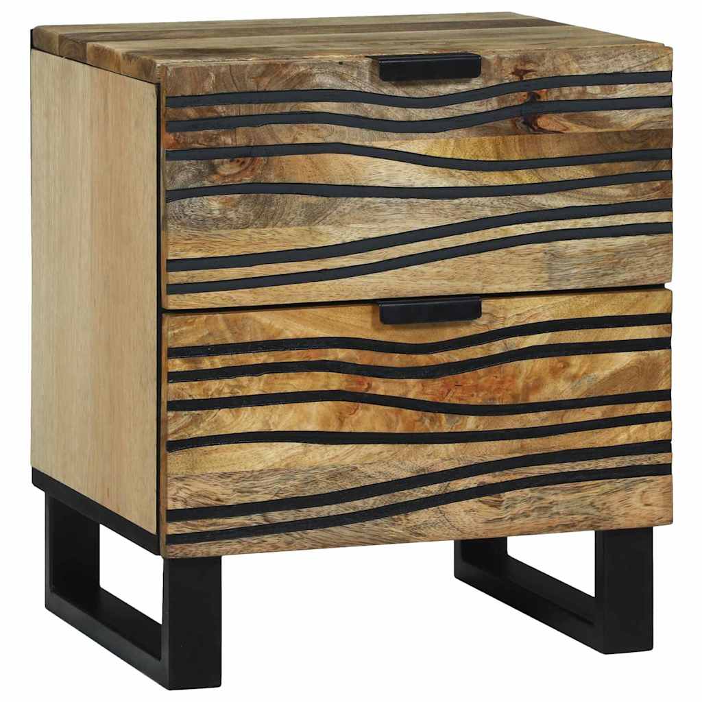 Bedside Cabinet Brown 40 x 33 x 46 cm Solid mango wood
