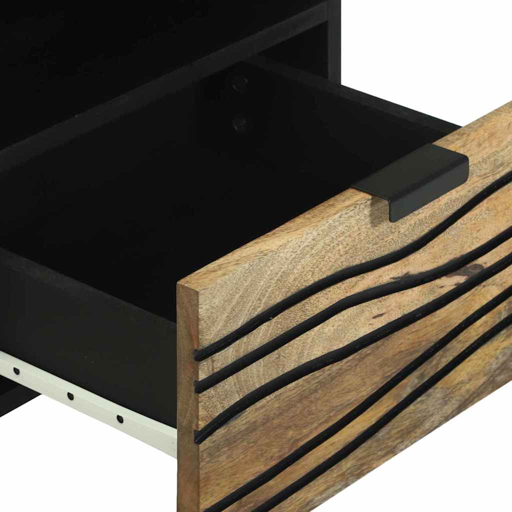 Bedside Cabinet Brown 40 x 33 x 46 cm Solid mango wood