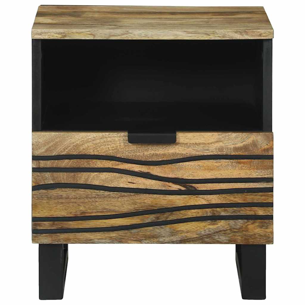 Bedside Cabinet Brown 40 x 33 x 46 cm Solid mango wood