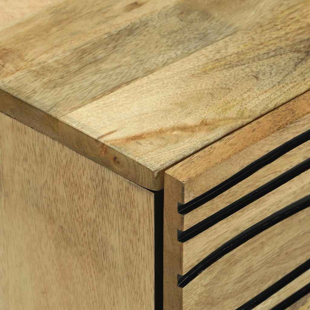 Bedside Cabinet Brown 50 x 33 x 60 cm Solid mango wood