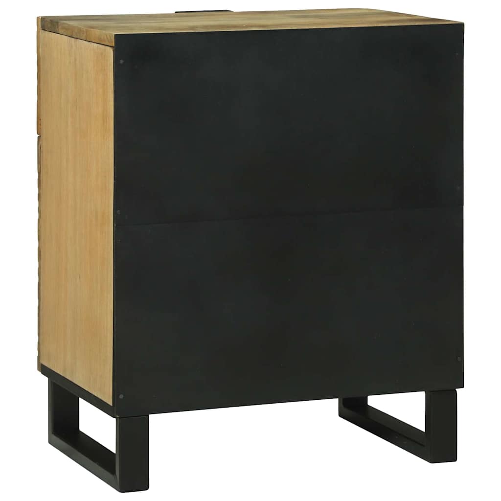 Bedside Cabinet Brown 50 x 33 x 60 cm Solid mango wood