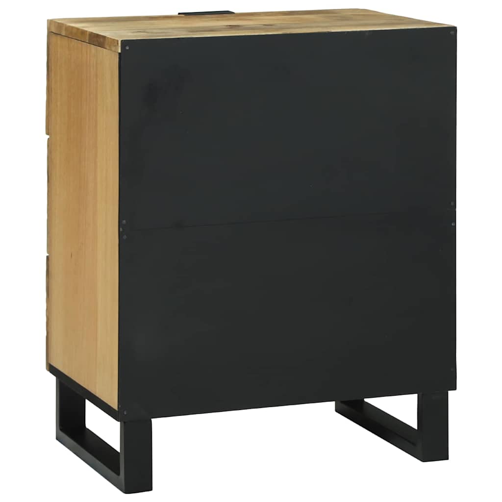 Bedside Cabinet Brown 50 x 33 x 60 cm Solid mango wood