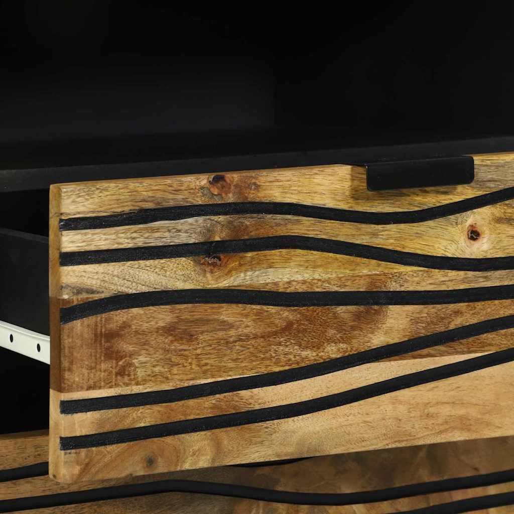 Bedside Cabinet Brown 50 x 33 x 60 cm Solid mango wood