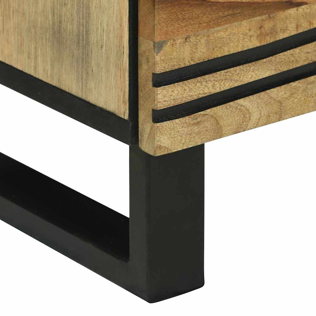 Bedside Cabinet Brown 50 x 33 x 60 cm Solid mango wood