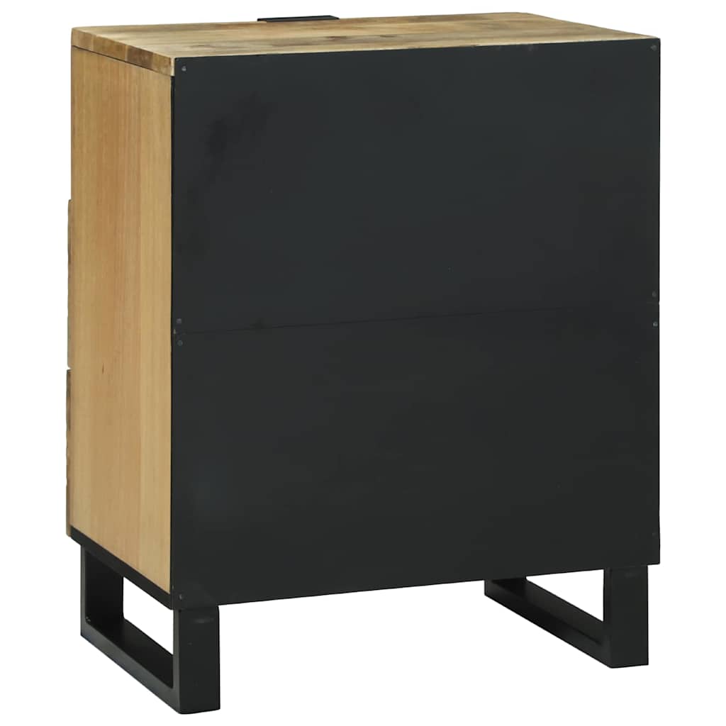 Bedside Cabinet Brown 50 x 33 x 60 cm Solid mango wood