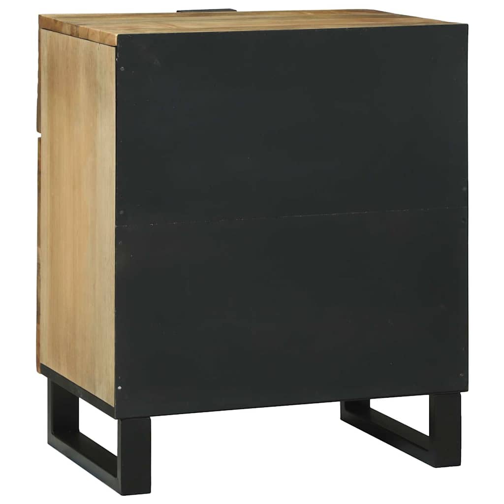 Bedside Cabinet Brown 50 x 33 x 60 cm Solid mango wood