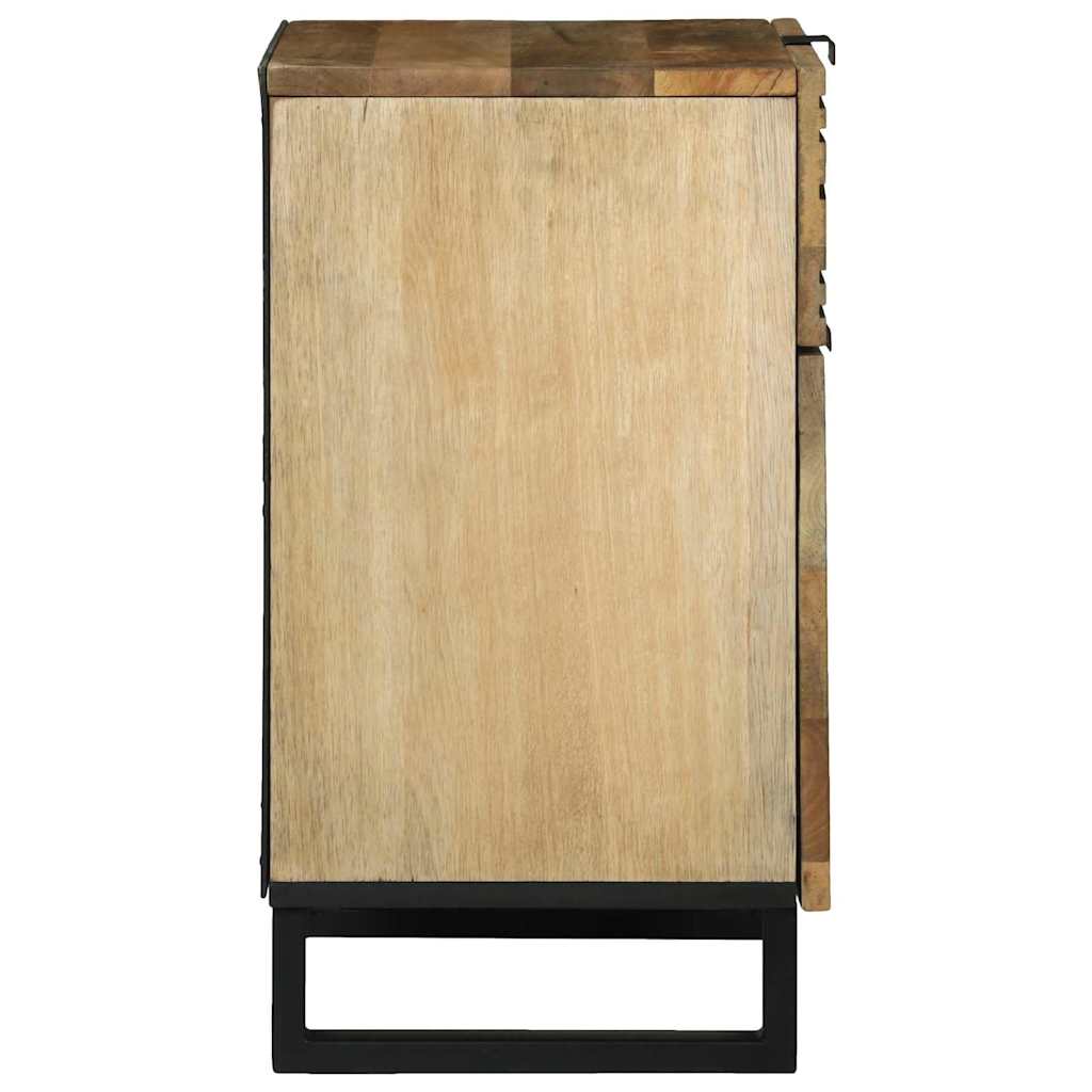 Bedside Cabinet Brown 50 x 33 x 60 cm Solid mango wood