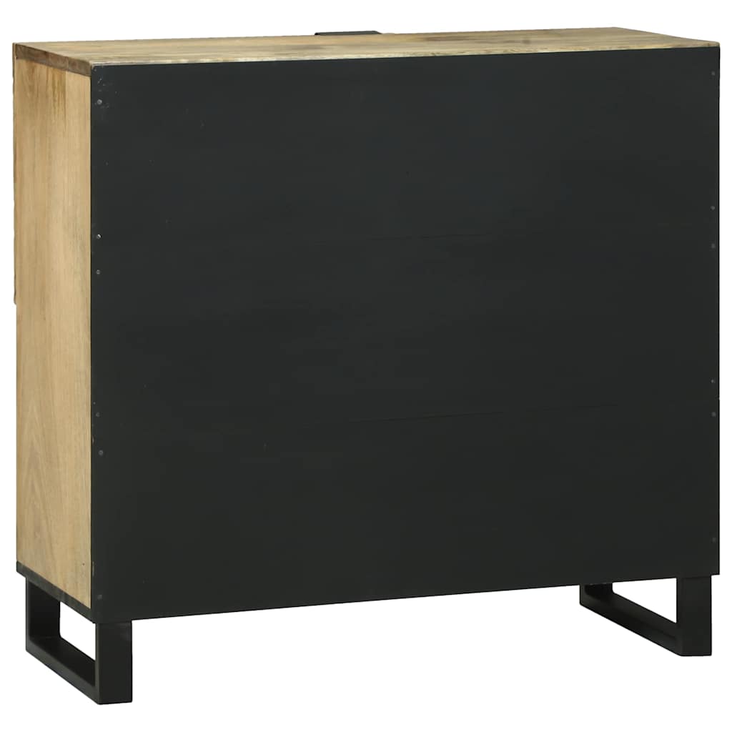 Sideboard Brown 80 x 33 x 75 cm Solid mango wood