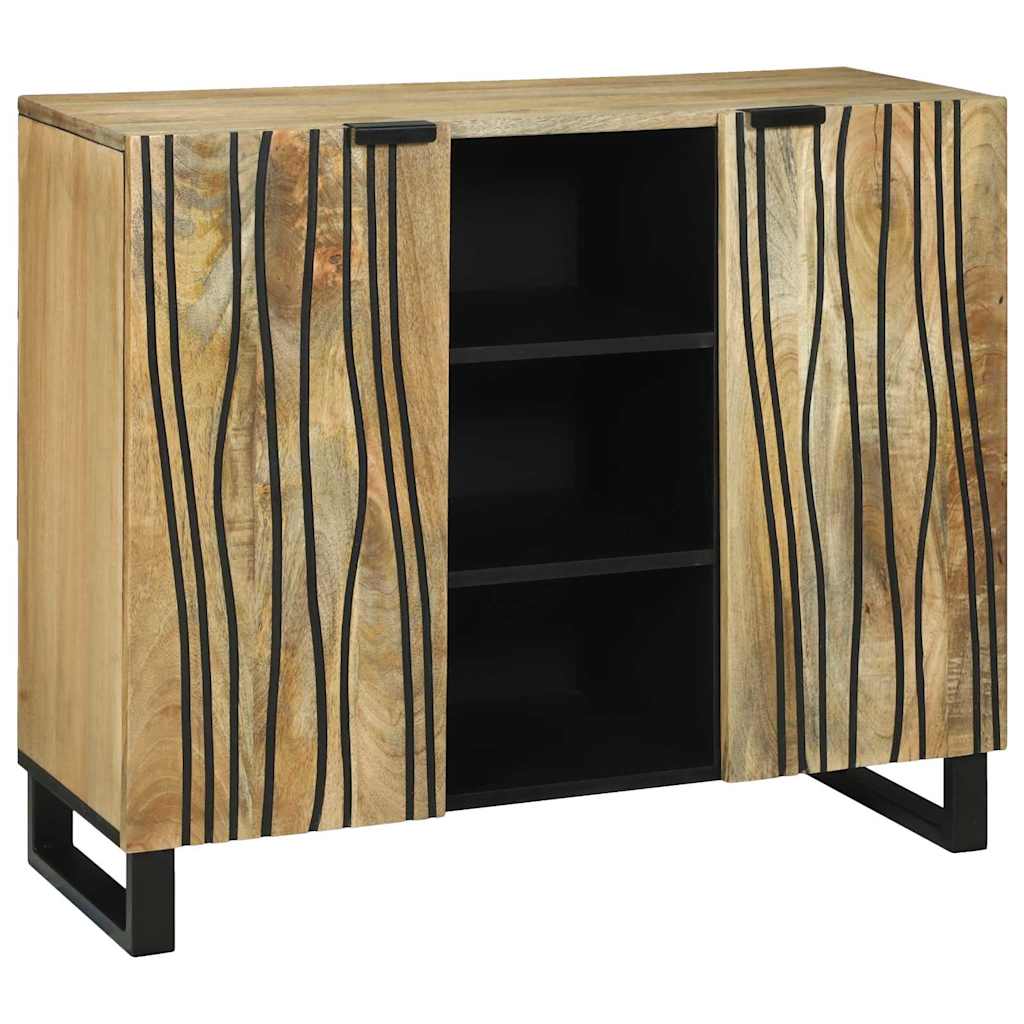 Sideboard Brown 90 x 33 x 75 cm Solid mango wood