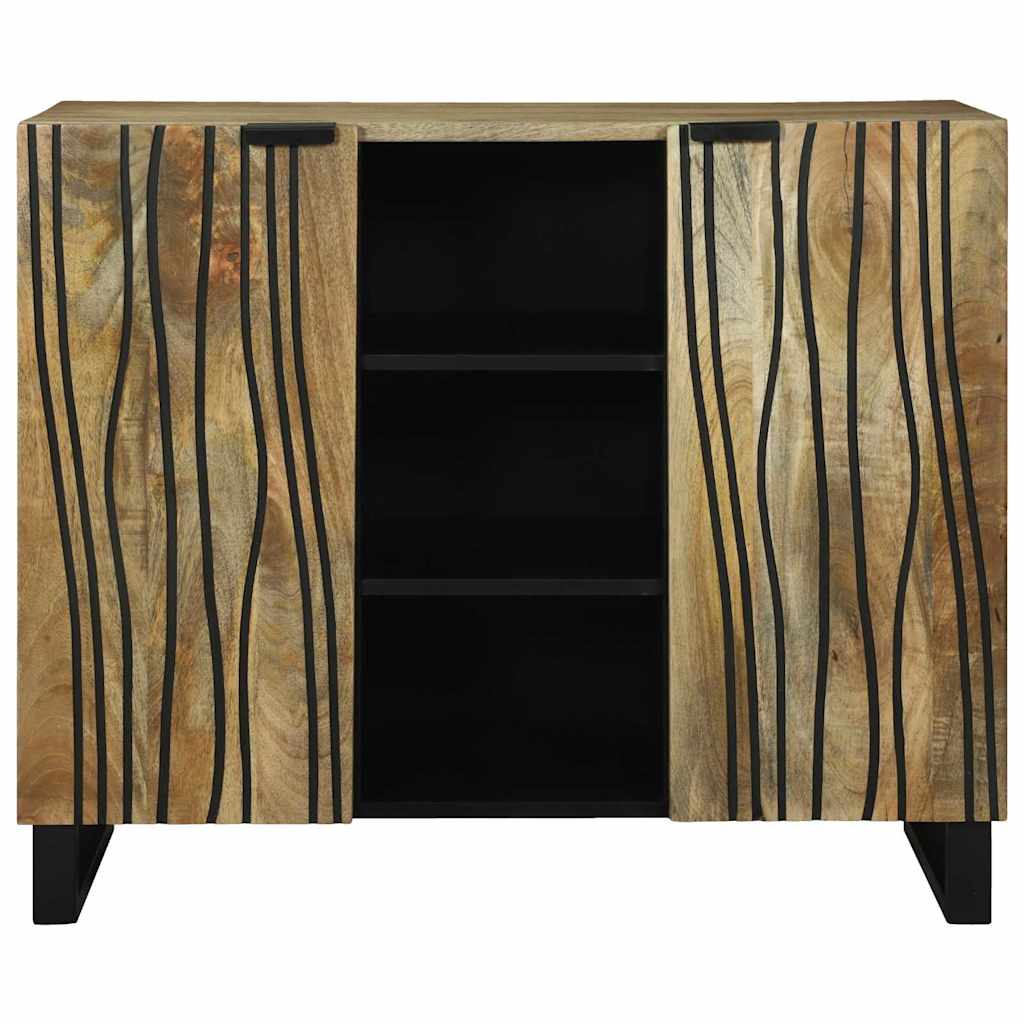 Sideboard Brown 90 x 33 x 75 cm Solid mango wood