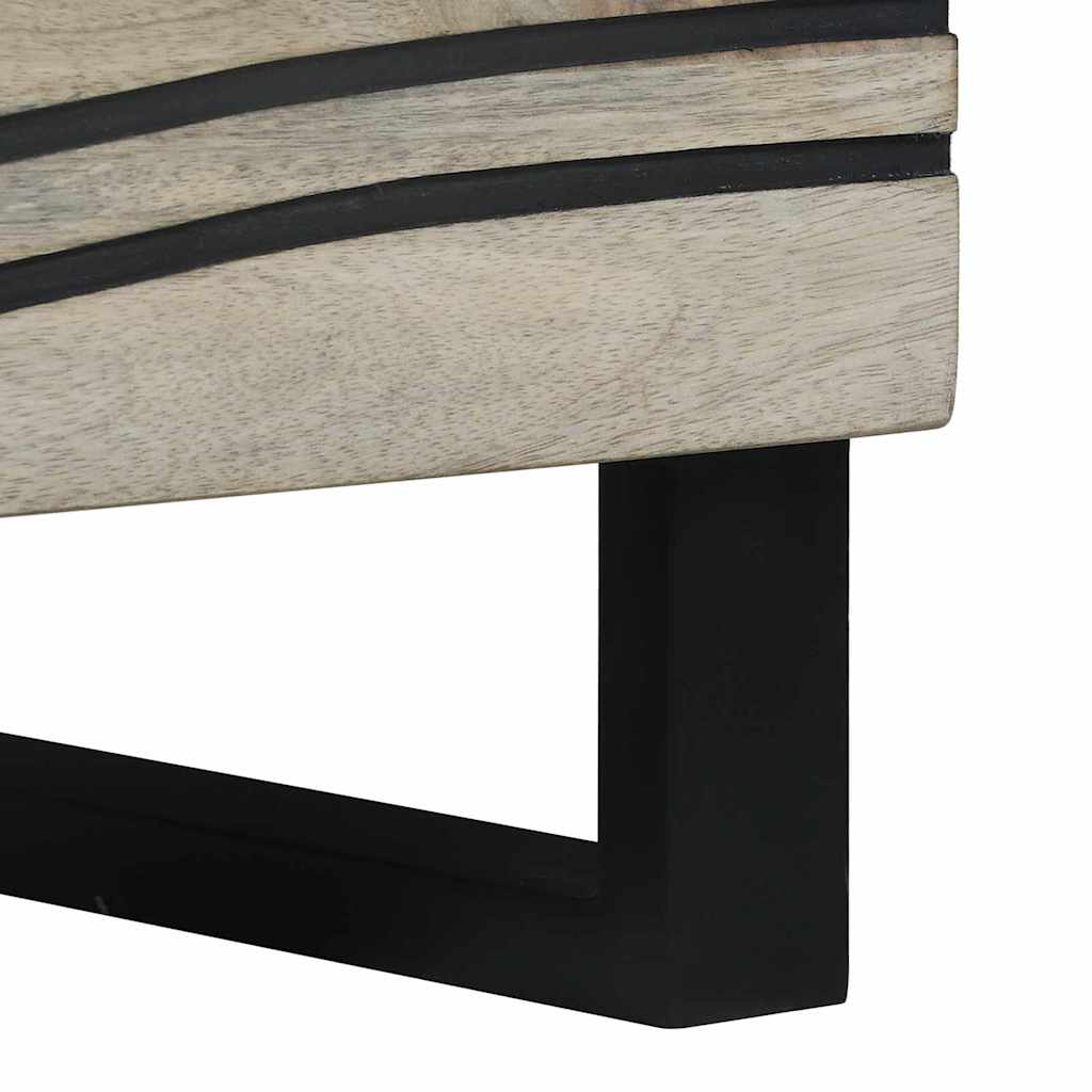 Media Storage Cabinets & Racks White and Black 40 x 33 x 75 cm