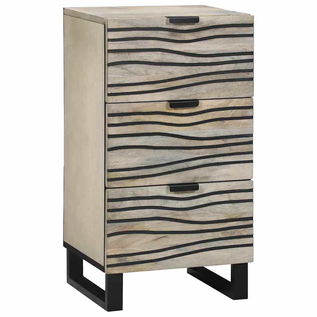 Media Storage Cabinets & Racks White and Black 40 x 33 x 75 cm