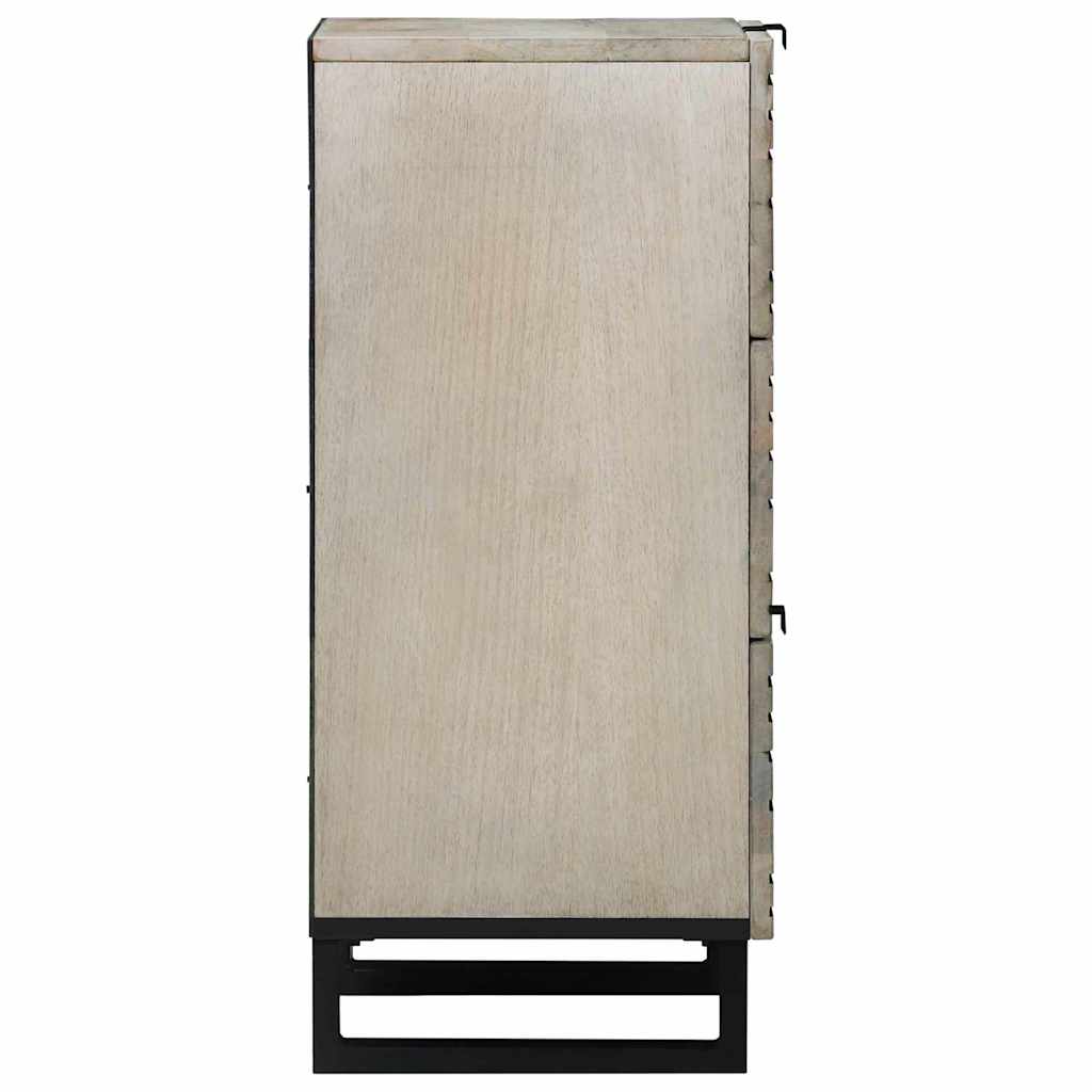 Media Storage Cabinets & Racks White and Black 40 x 33 x 75 cm