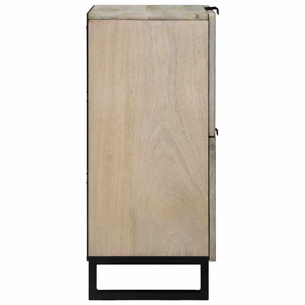 Media Storage Cabinets & Racks White and Black 60 x 33 x 75 cm