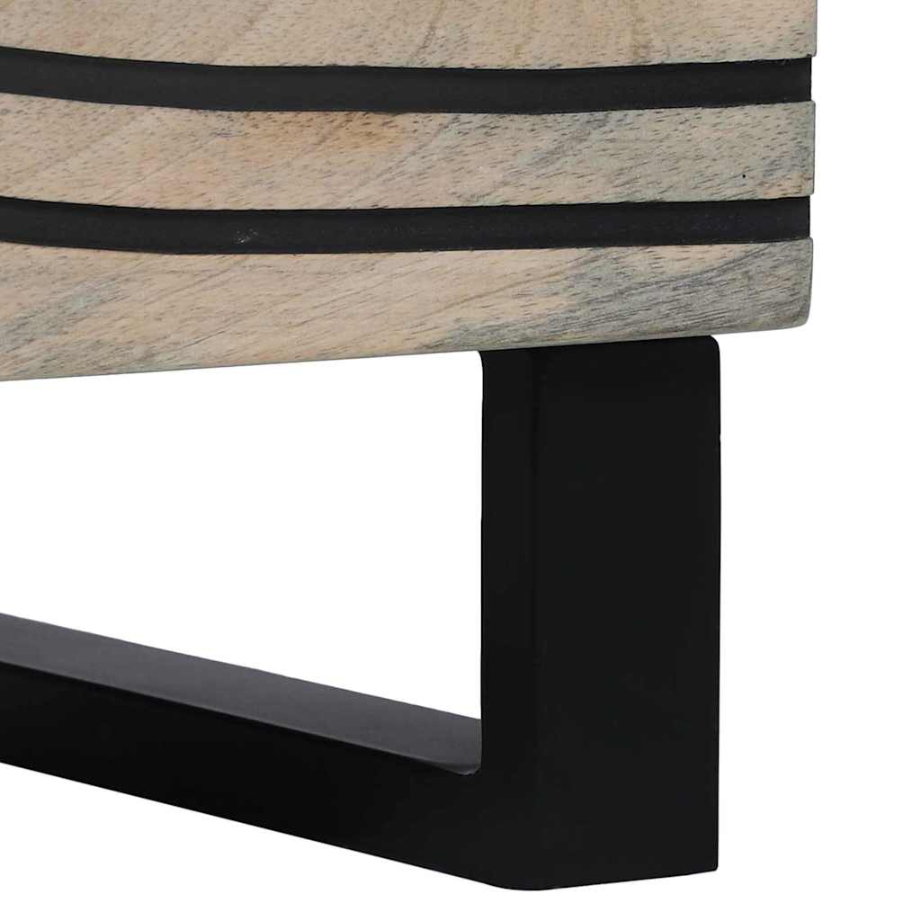 Media Storage Cabinets & Racks White and Black 40 x 33 x 110 cm