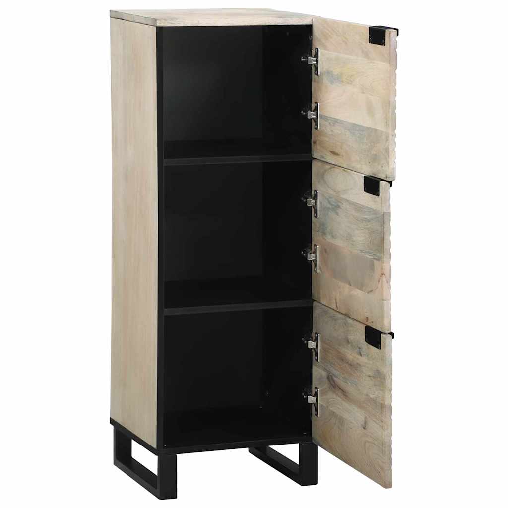 Media Storage Cabinets & Racks White and Black 40 x 33 x 110 cm
