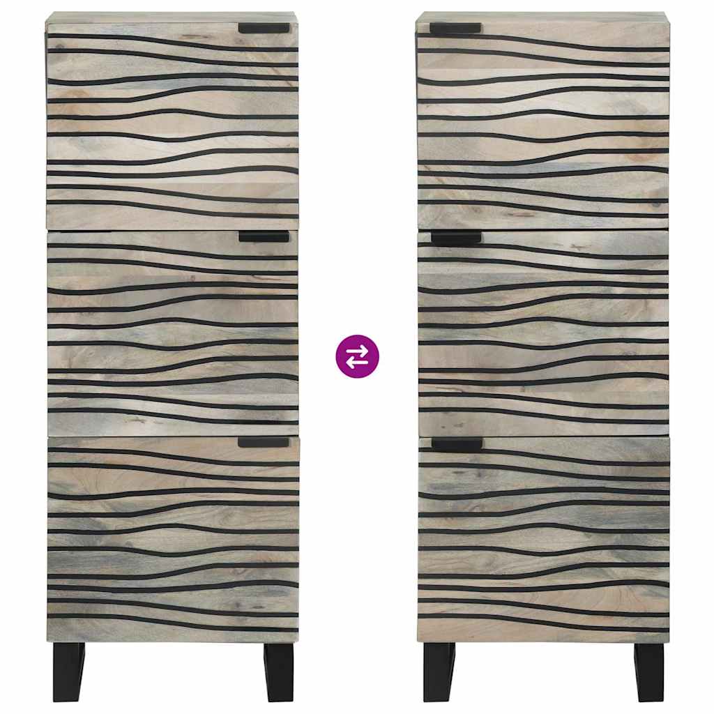 Media Storage Cabinets & Racks White and Black 40 x 33 x 110 cm