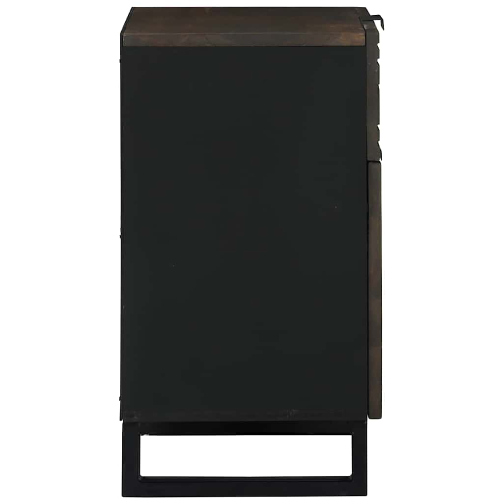 Bedside Cabinet Walnut 50 x 33 x 60 cm Solid mango wood