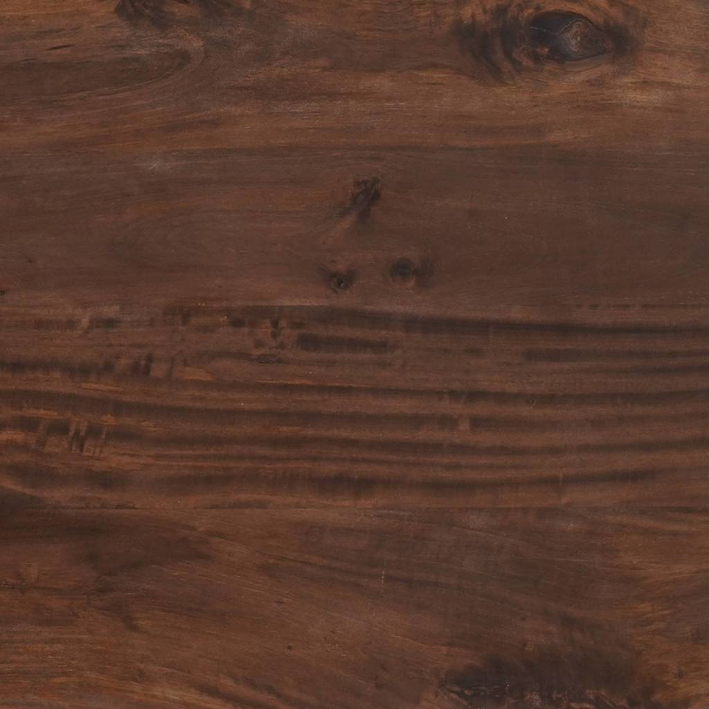 Coffee Table with Drawer Brown and Black 80 x 54 x 40 cm