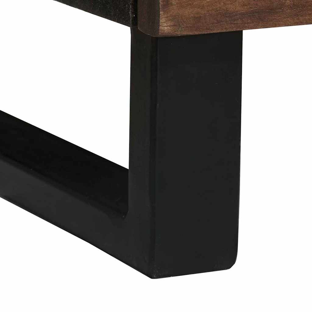 Sideboard with Drawer Brown 40 x 33 x 75 cm Solid mango wood