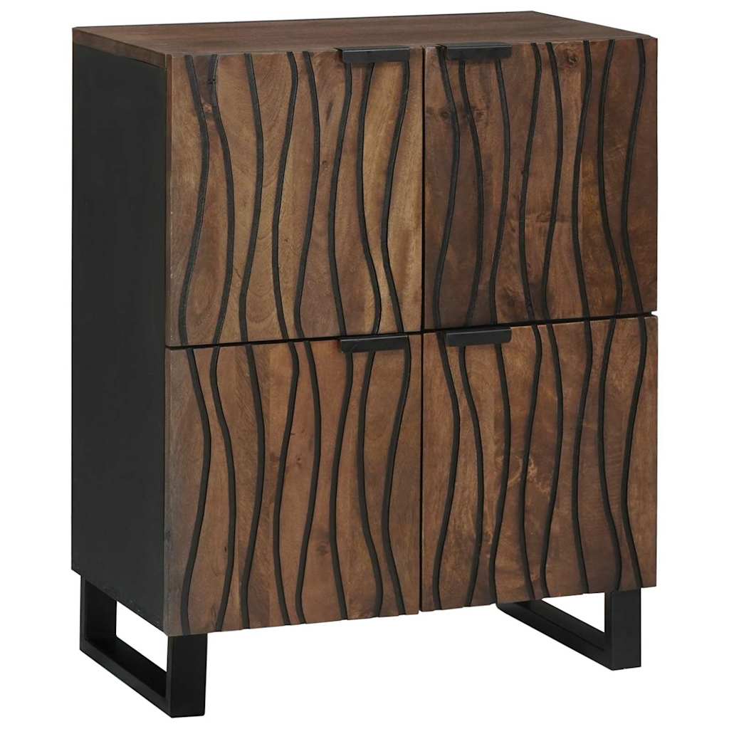 Media Storage Cabinets & Racks Brown 60 x 33.5 x 75 cm