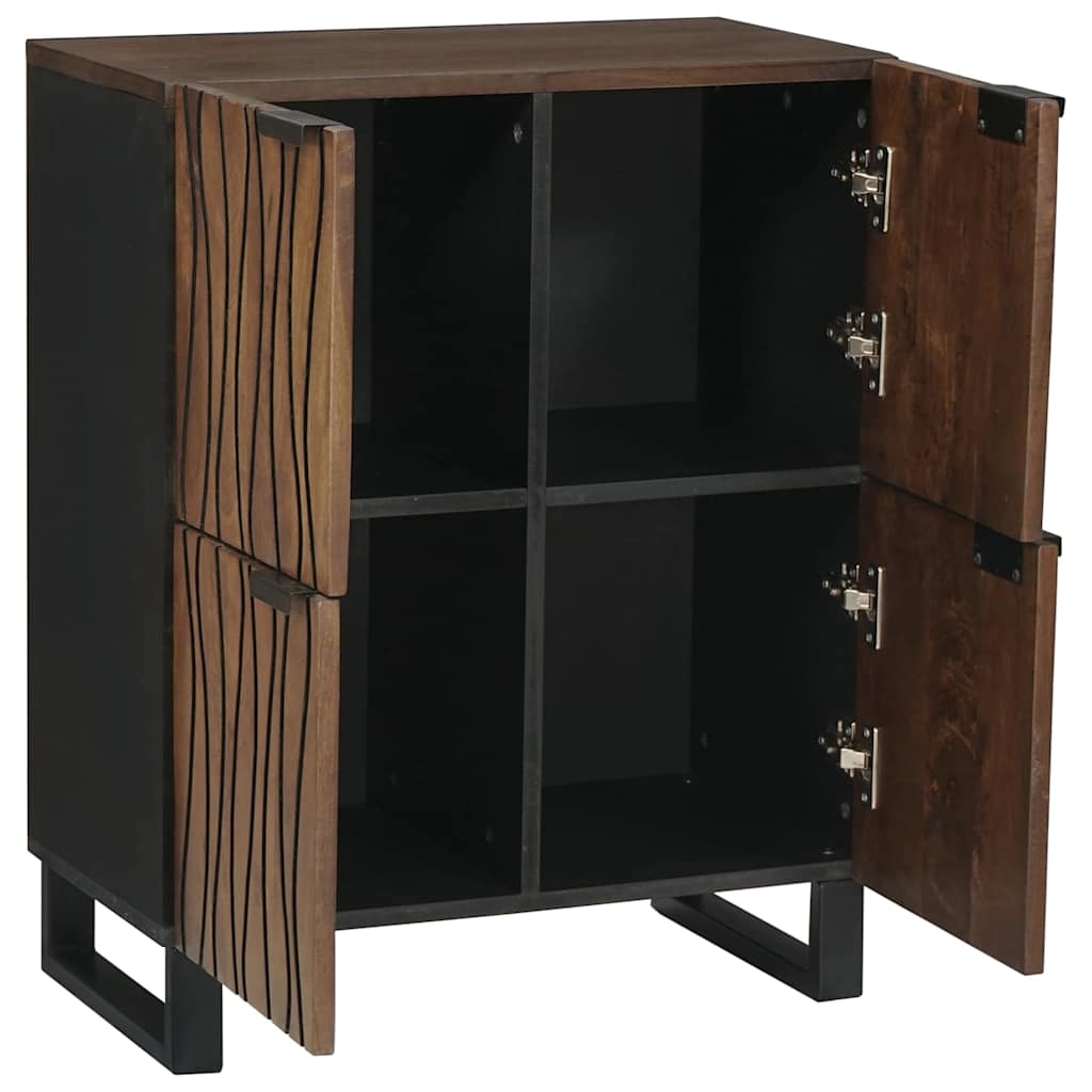 Media Storage Cabinets & Racks Brown 60 x 33.5 x 75 cm
