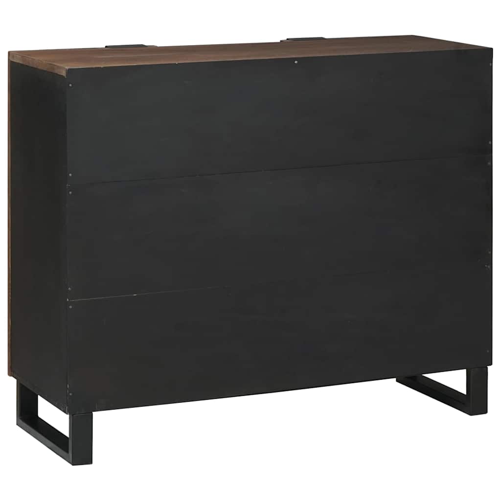 Sideboard Brown 90 x 33 x 75 cm Solid mango wood