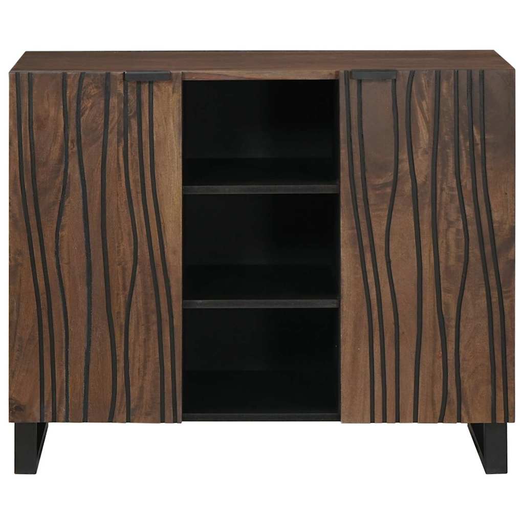 Sideboard Brown 90 x 33 x 75 cm Solid mango wood