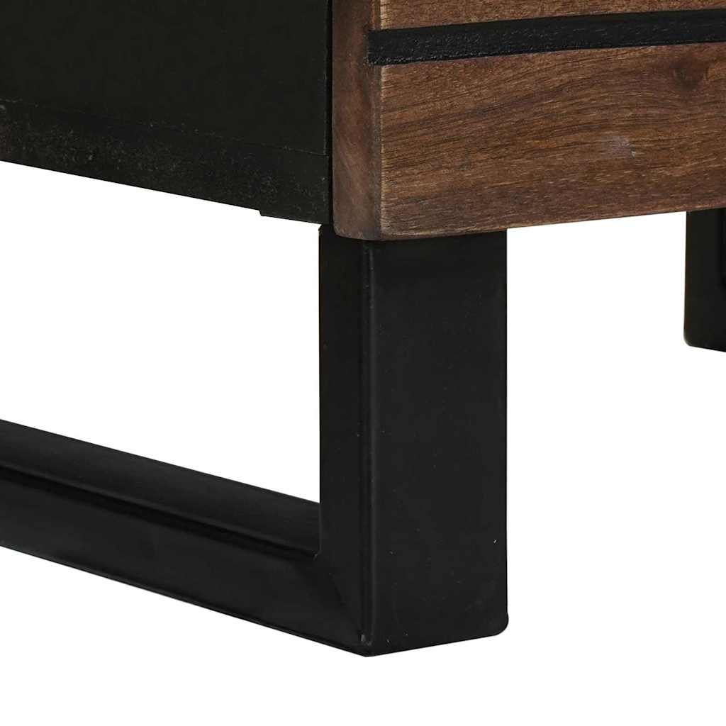 Highboard Brown 40 x 33 x 110 cm Solid mango wood